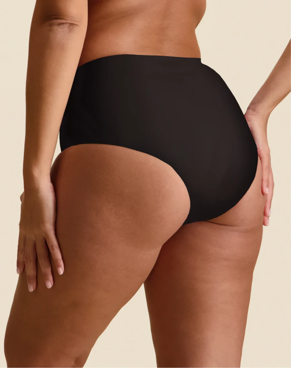 Culotte Sans Couture Taille Haute Ruby Noire - Image 3
