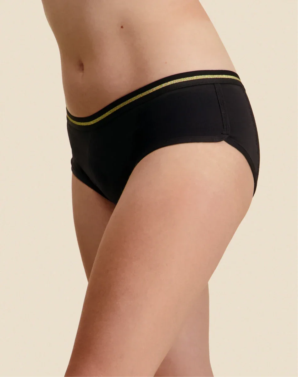 Shorty Sporty Noir doré - Image 3